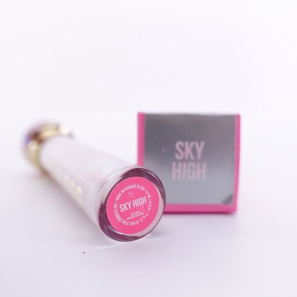 Jeffree Star Cosmetics The Lip Gloss Sky High Icy Metallic Shimmer New in Box - Picture 3 of 8
